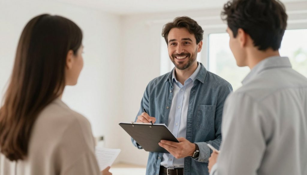 Werklotse Berater bei Vor-Ort-Termin mit Kunden in Bremerhaven